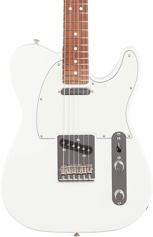 Fender Player Telecaster Pau Ferro Electric Guitar, Polar White, Body Straight Front