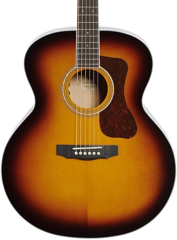 Guild F-250E Deluxe Jumbo Acoustic-Electric Guitar, New, Body Straight Front
