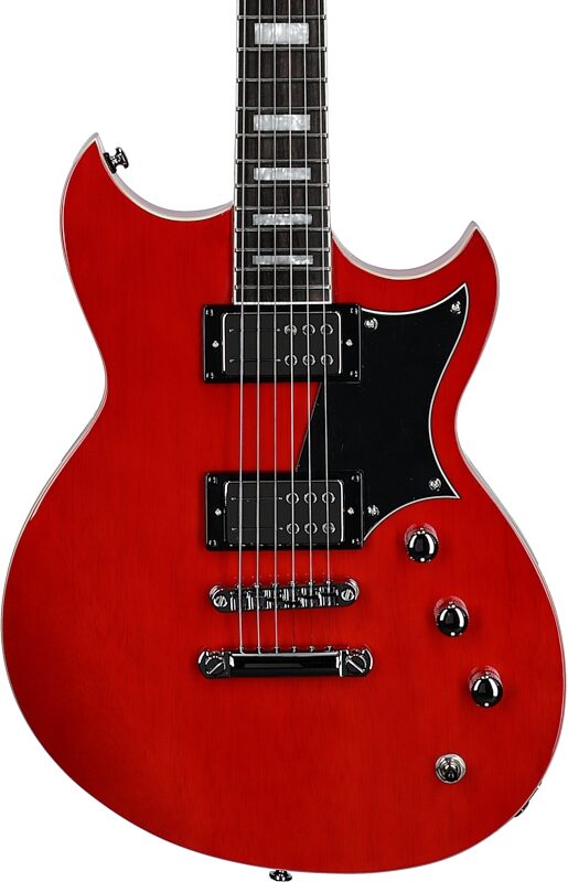 Reverend Sensei RA Electric Guitar, Transparent Cherry, Body Straight Front