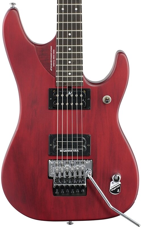 Washburn Nuno Bettancourt N24 Electric Guitar (with Gig Bag), Vintage Padauk Matte Stain, Body Straight Front