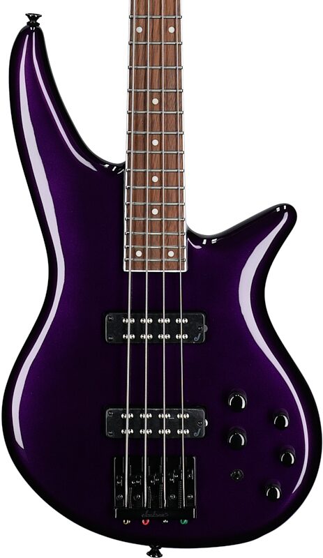 Jackson X Series Spectra SBX IV Electric Bass, Deep Purple, Body Straight Front