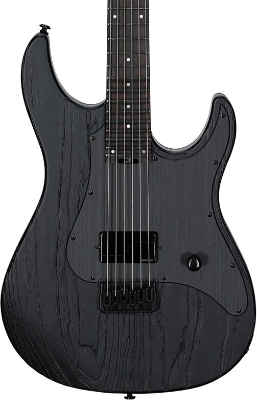 ESP LTD Deluxe SN-1 HT Electric Guitar, Black Blast, Body Straight Front