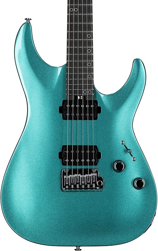 Schecter Aaron Marshall AM-6 Tremolo Electric Guitar, Arctic Jade, Body Straight Front