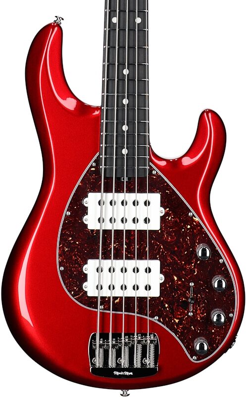 Ernie Ball Music Man StingRay 5 Special HH Electric Bass (with Case), Candyman, Body Straight Front