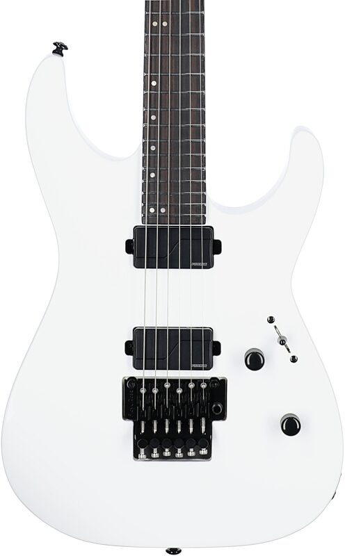 ESP LTD M1000 Electric Guitar, Snow White, Body Straight Front