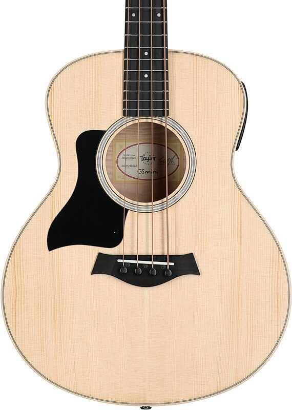 Taylor GS Mini-e Maple Acoustic-Electric Bass, Left-Handed (with Gig Bag), New, Body Straight Front