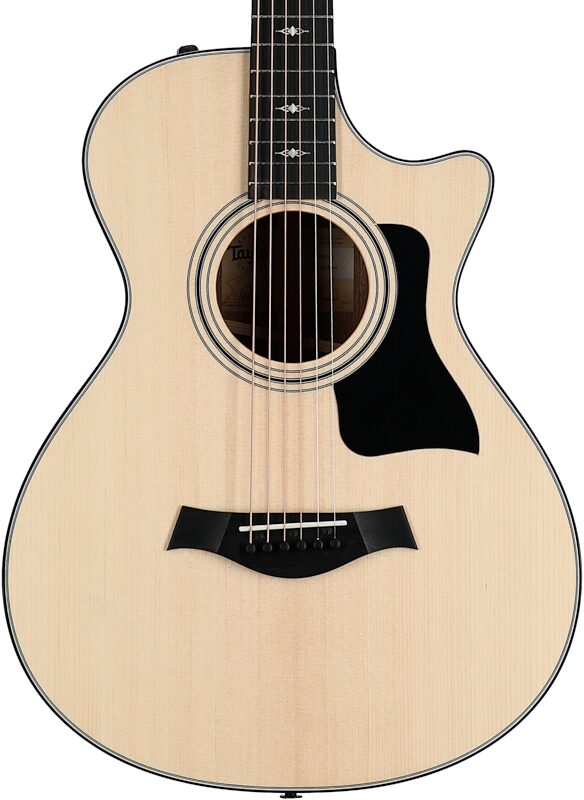 Taylor 312ce 12 Fret Grand Concert Acoustic-Electric Guitar (with Case), New, Body Straight Front