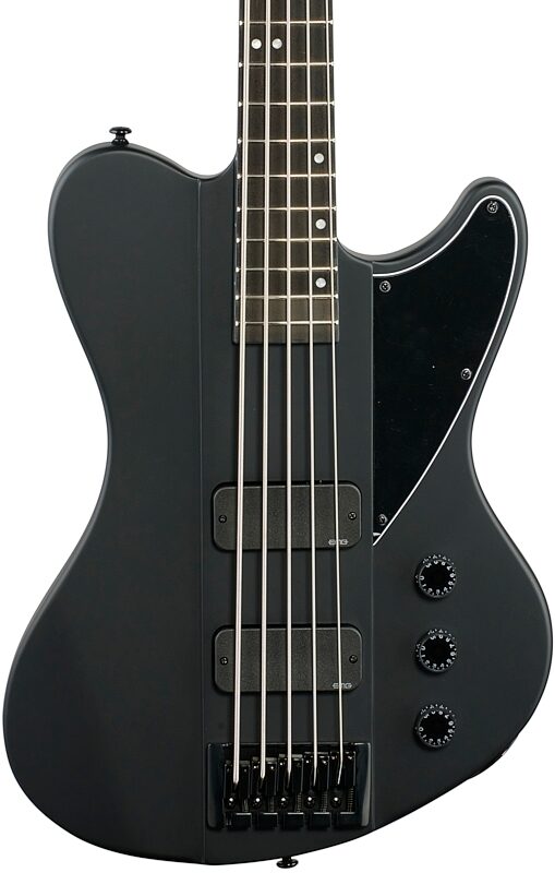 Schecter Ultra 5 Electric Bass, 5-String, Satin Black, Body Straight Front