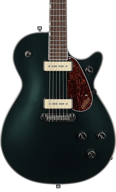 Gretsch G5210-P90 Electromatic Jet Electric Guitar, Cadillac Green, Body Straight Front