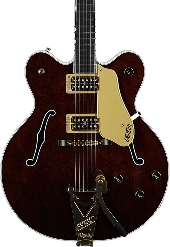 Gretsch G6122TG Players Edition Country Gentleman Electric Guitar (with Case), Walnut, Body Straight Front