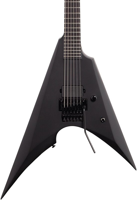 ESP LTD Arrow Black Metal Electric Guitar, New, Body Straight Front