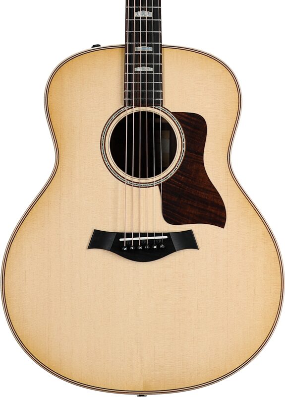 Taylor 818e Grand Orchestra Acoustic-Electric Guitar (with Case), Western Floral Hardshell Case, Body Straight Front