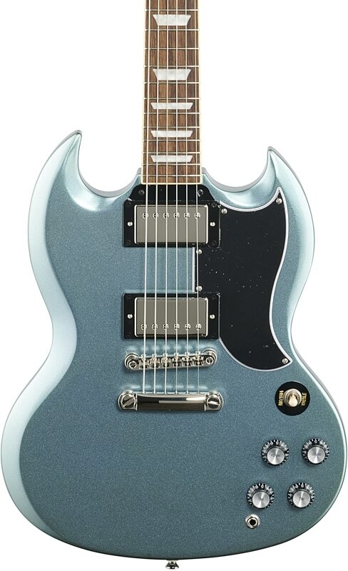 Epiphone SG Standard '61 Electric Guitar, Pelham Blue, Body Straight Front