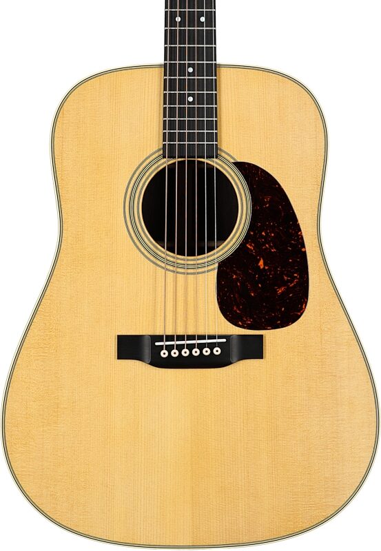 Martin D-28 Reimagined Dreadnought Acoustic Guitar (with Case), Natural, Body Straight Front