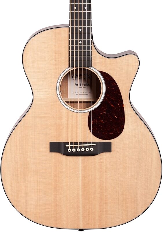 Martin GPC-11E Road Series Grand Performance Acoustic-Electric (with Soft Case), Natural, Body Straight Front