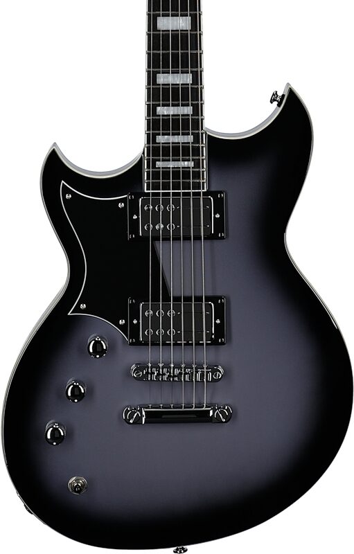 Reverend Sensei RA Electric Guitar, Left-Handed, Periwinkle Burst, Body Straight Front