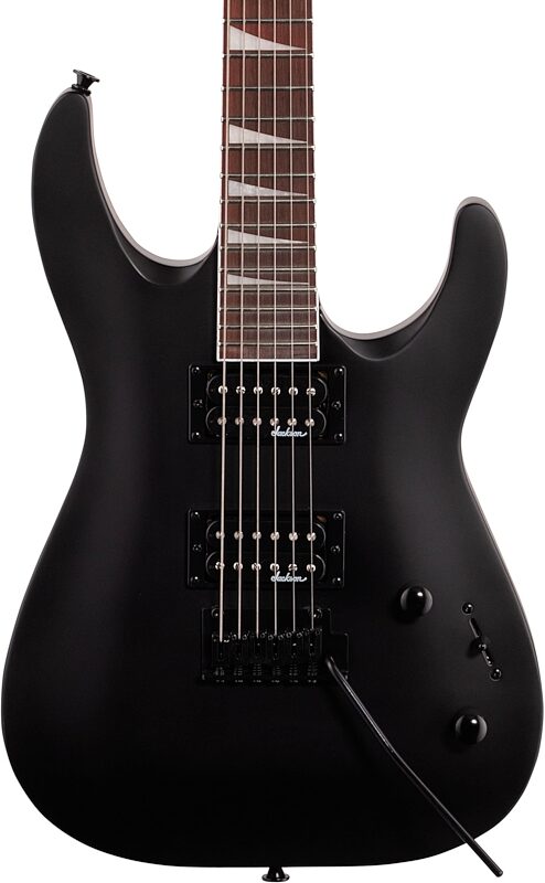 Jackson JS Series Dinky Arch Top JS22 DKA Archtop Electric Guitar, Amaranth Fingerboard, Satin Black, Body Straight Front