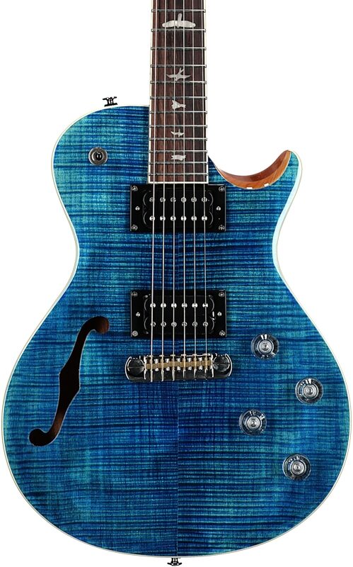 PRS Paul Reed Smith SE Zach Myers 594 Electric Guitar, Myers Blue, Body Straight Front