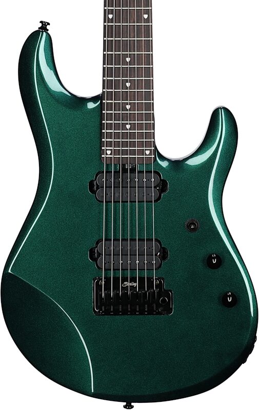 Sterling by Music Man John Petrucci Signature JP70 Electric Guitar, Mystic Dream, Body Straight Front