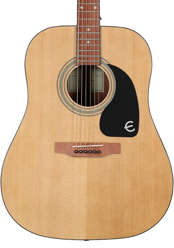 Epiphone PRO-1 Acoustic Guitar, Natural, Body Straight Front