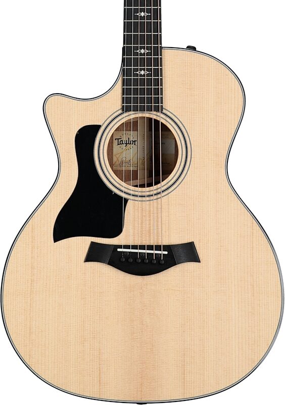 Taylor 314ce V-Class Acoustic-Electric Guitar, Left-Handed (with Case), New, Body Straight Front