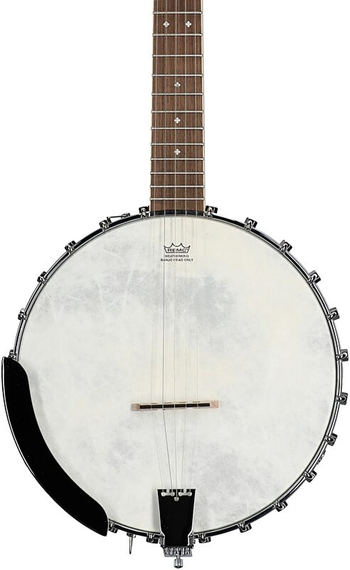 Fender Paramount Series PB-180E Acoustic Electric Banjo (with Gig Bag), Natural, Body Straight Front