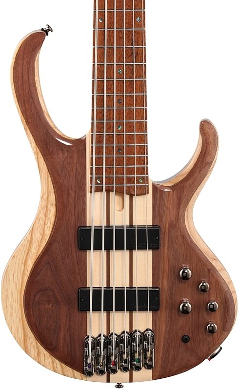Ibanez BTB746 Electric Bass, 6-String, Natural Low Gloss, Body Straight Front