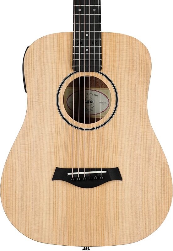 Taylor BT1e Baby Taylor Acoustic-Electric Guitar (with Gig Bag), 3/4-Size, Body Straight Front