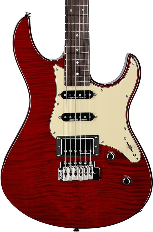 Yamaha Pacifica 612VIIFMX Electric Guitar, Fire Red, Customer Return, Blemished, Body Straight Front