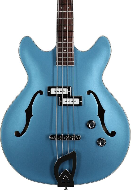 Guild Starfire I Electric Bass, Pelham Blue, Body Straight Front