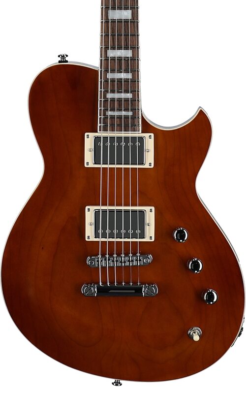 Reverend Roundhouse Electric Guitar, Violin Brown, Body Straight Front