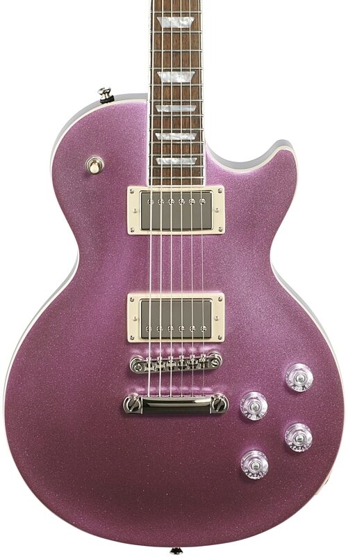 Epiphone Les Paul Muse Electric Guitar, Purple Passion Metallic, Body Straight Front