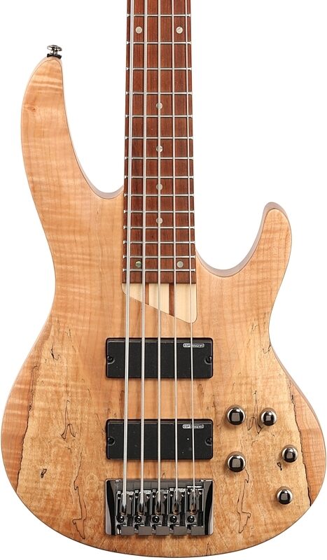 ESP LTD B205SM Electric Bass, 5-String, Natural Satin, Body Straight Front
