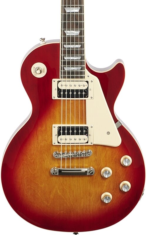 Epiphone Les Paul Classic Electric Guitar, Heritage Cherry Sunburst, Blemished, Body Straight Front