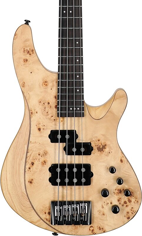 Schecter Reaper-4 Electric Bass, Natural Satin, Body Straight Front