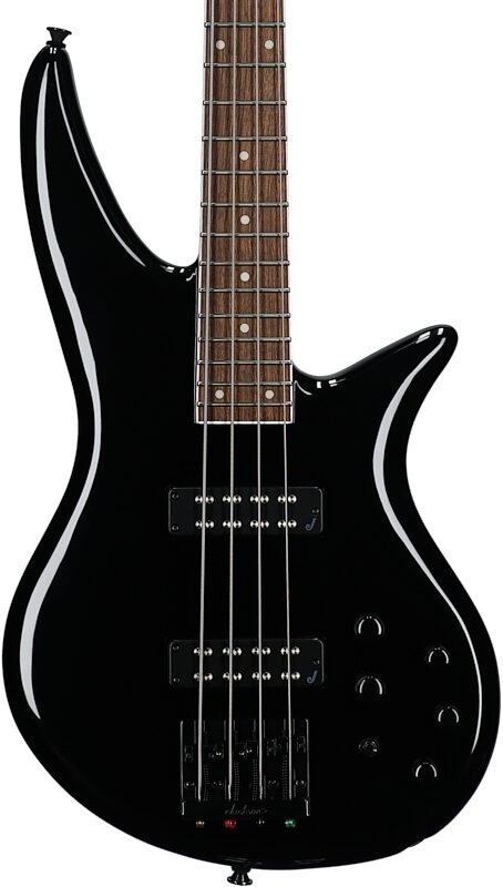 Jackson X Series Spectra SBX IV Electric Bass, Gloss Black, Body Straight Front