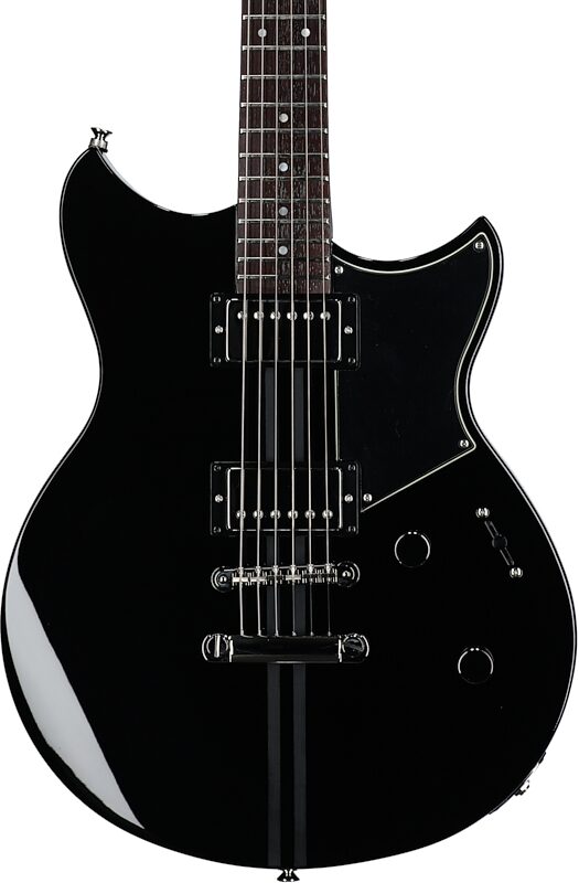 Yamaha Revstar Element RSE20 Electric Guitar, Black, Body Straight Front