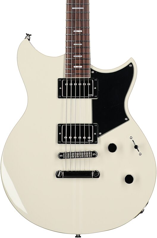 Yamaha Revstar Standard RSS20 Electric Guitar (with Gig Bag), Vintage White, Body Straight Front