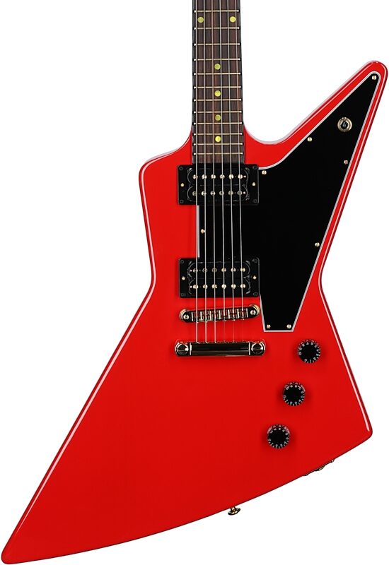 Gibson Lzzy Hale Signature Explorerbird Electric Guitar (with Case), Red, Blemished, Body Straight Front