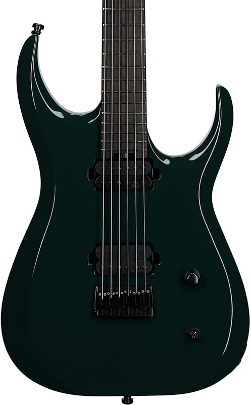 Jackson Roman Ibramkhalilov MDK HT6 Baritone Electric Guitar, (with Gig Bag), Emerald, Body Straight Front