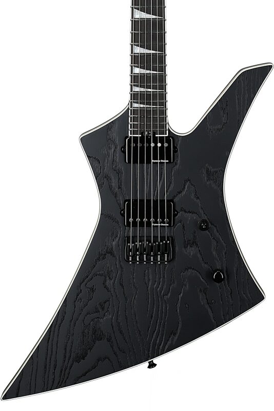 Jackson Limited Pro Series Signature Jeff Loomis Kelly HT6 Ash Electric Guitar, Black, Body Straight Front