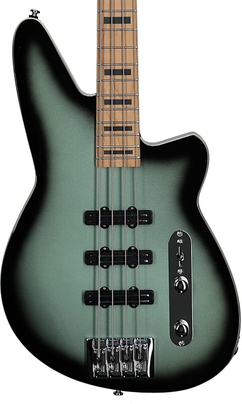 Reverend Triad 4 Electric Bass, Alpine Burst, Maple Fretboard, Body Straight Front