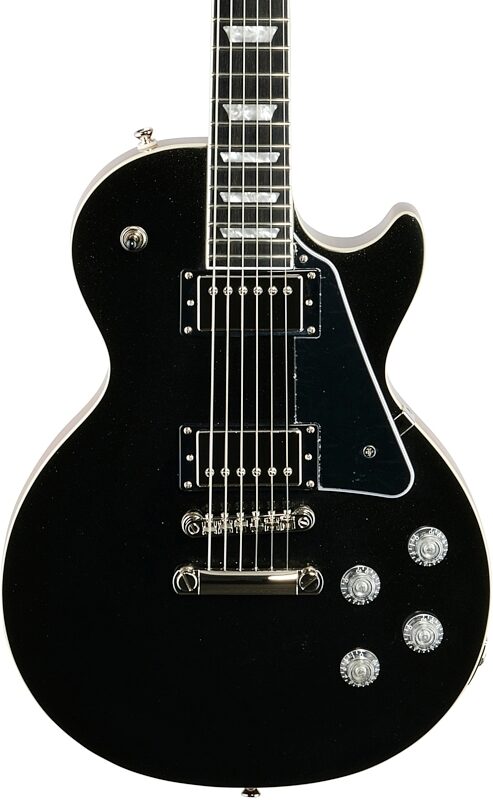 Epiphone Les Paul Modern Electric Guitar, Graphite Black, Body Straight Front