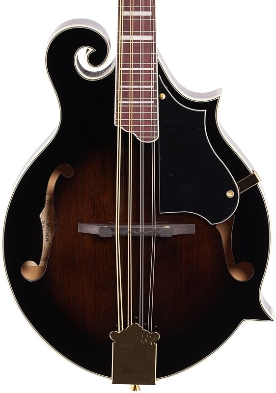 Ibanez M522S F-Style Mandolin, Dark Violin Sunburst, Body Straight Front