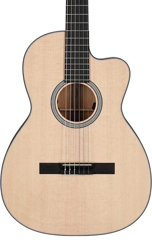 Martin 000C12-16E Nylon-String Acoustic-Electric Guitar (with Soft Case), New, Body Straight Front