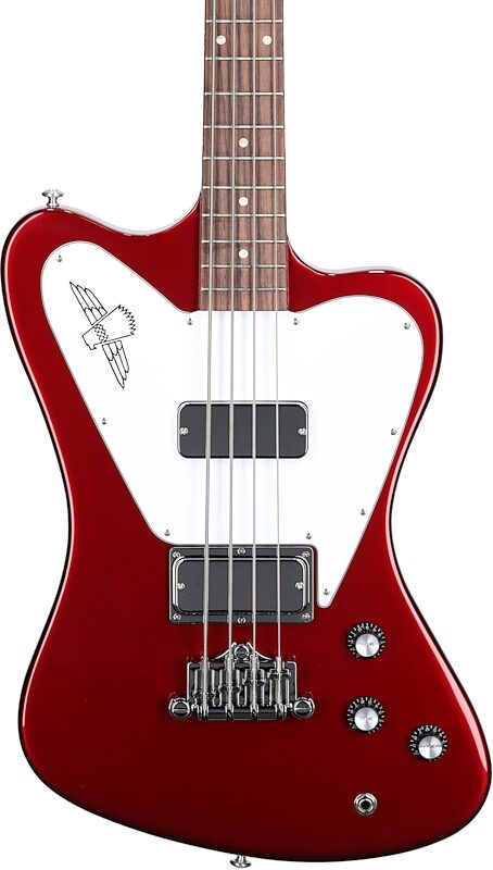 Gibson Non-Reverse Thunderbird Electric Bass (with Case), Sparkling Burgundy, Body Straight Front
