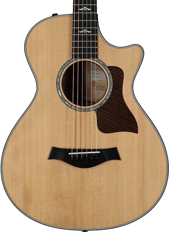 Taylor 612ce 12-Fret V Class Grand Concert Acoustic-Electric Guitar, New, Body Straight Front
