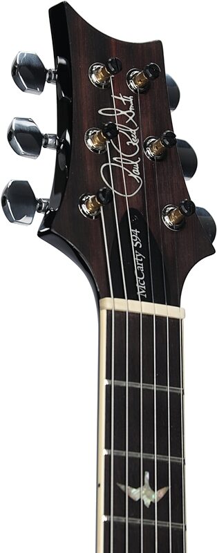 PRS Paul Reed Smith McCarty 594 Hollowbody II 10-Top Electric Guitar (with Case), Charcoal Burst, Serial Number 0278631, Headstock Left Front