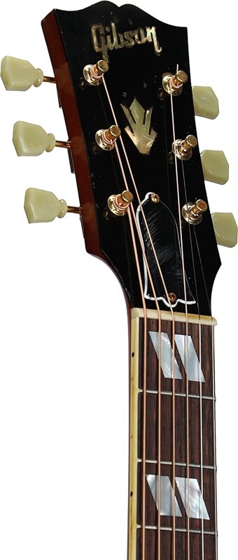 Gibson Custom Shop Murphy Lab 1960 Hummingbird Acoustic Guitar (with Case), Light Aged Heritage Cherry Sunburst, Serial Number 22073041, Headstock Left Front