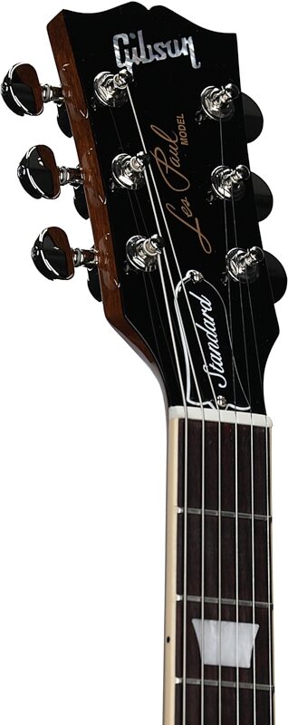 Gibson Les Paul Standard 60s Custom Color Electric Guitar, Figured Top (with Case), Honey Amber, Serial Number 219130264, Headstock Left Front